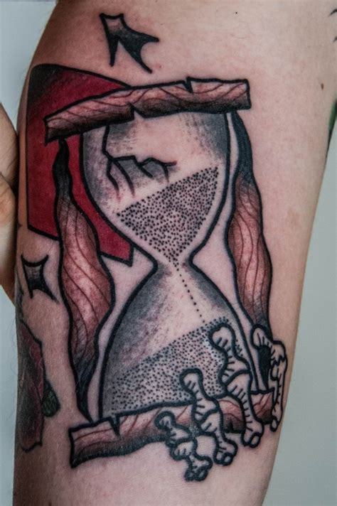 gorgeous sand clock tattoo tattoomagz › tattoo designs ink works body arts gallery