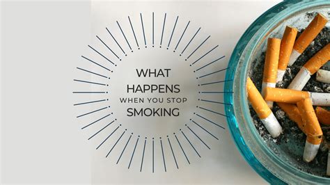 What Happens When You Quit Smoking: A Timeline - Mantachie Rural Health ...