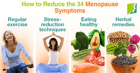 How To Reduce The 34 Menopause Symptoms Menopause Now