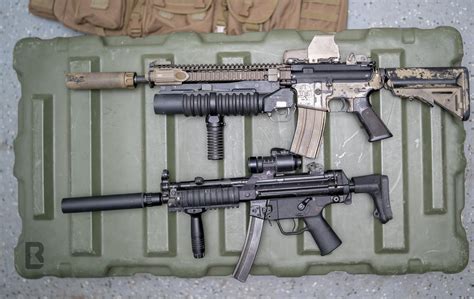 M203 40mm Grenade Launcher And Mp5 Rguns