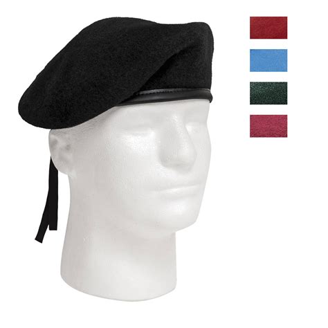 Sacred Hawk Military Beret Hat In Black Ubicaciondepersonascdmxgobmx