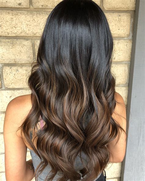 Chocolate Brown Balayage Brown Ombre Hair Hair Styles Black Hair Ombre