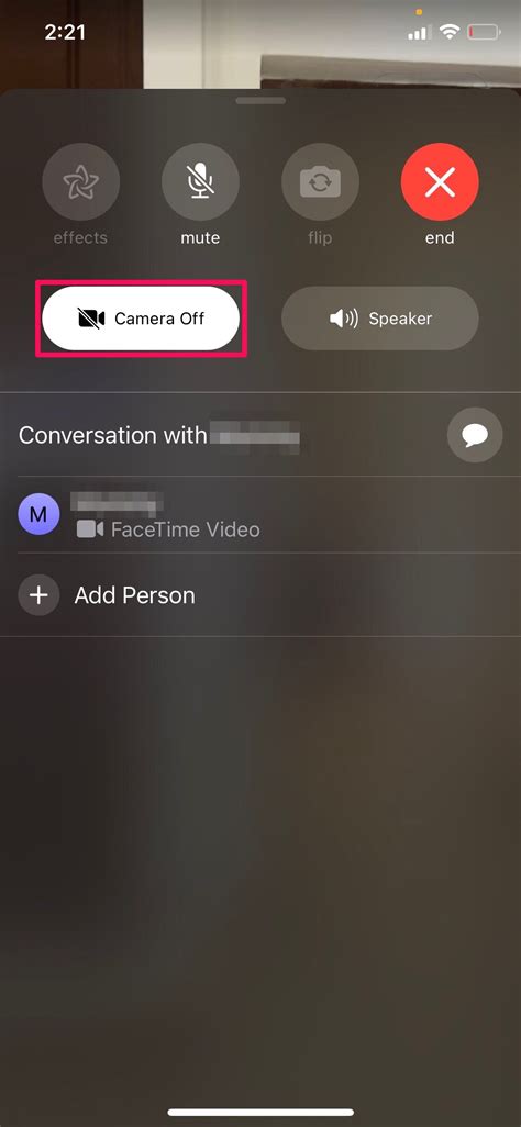 How To Turn Off Camera On Facetime Calls With Iphone And Ipad