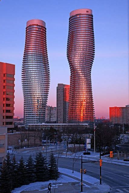 Absolute Towers In Mississauga Ontario Famous Buildings Amazing