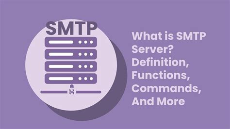 It was first created in 1982 and choosing an smtp relay port. What is SMTP Server? - Definition, Functions, Commands ...