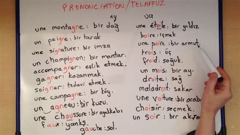 U Ile Başlayan Fransızca Kelimeler - WRHS