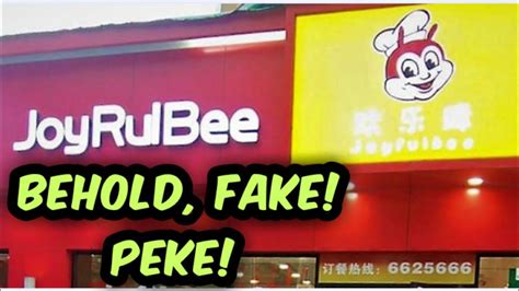 Viral Fake Jollibee In China Joyrulbee Youtube