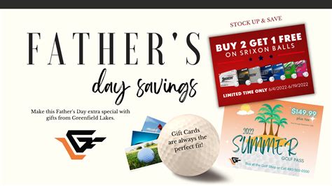 Father S Day Gifts At Greenfield Lakes Greenfield Lakes Golf