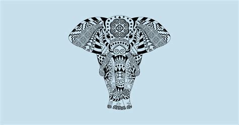 Hmoob Tribal Elephant Light Colored Tee Elephant T Shirt Teepublic