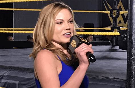 Nxt Backstage Interviewer No Longer With Company Wwe