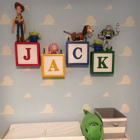 Toy Story Wall Blocks Toy Story Nursery Toy Story Room Toy Story