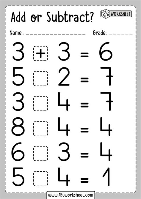 Pin On Addition And Subtraction Worksheets