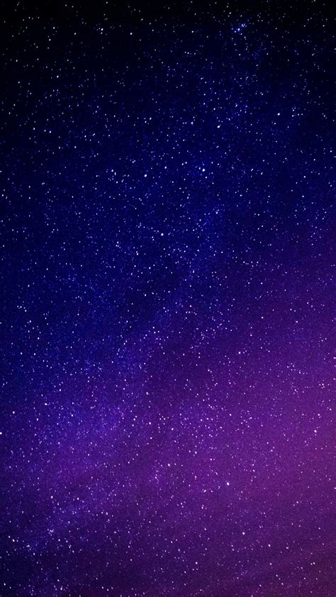 Starry Sky Wallpaper 4k Purple Sky Astronomical Stars