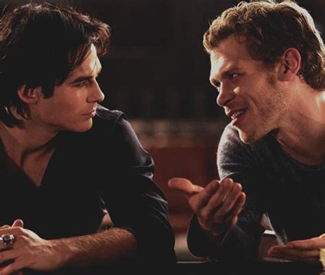 Damon And Klaus The Vampire Diaries Pinterest