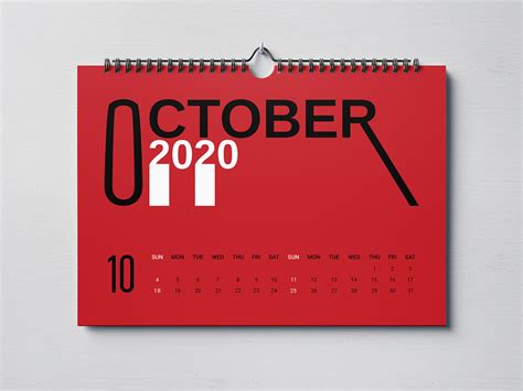 Landscape Calendar 2020 Behance