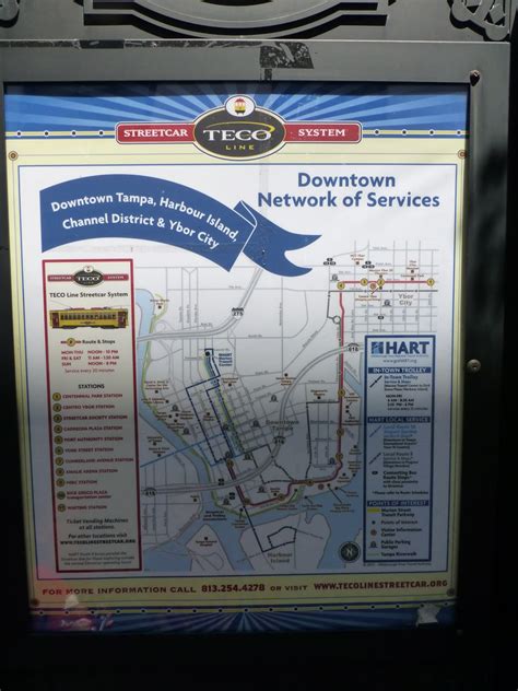TECO Streetcar Line The Route Map For The TECO Streetcar L