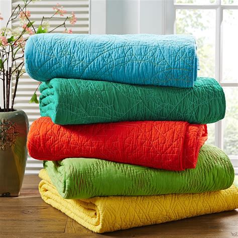 2015 Summer Quilt Blanket 100 Cotton Healthy Bedding Throws Handmade 5