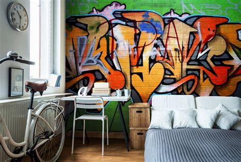 Graffiti Wallpaper For Your Teenagers Bedroom Wallsauce Uk
