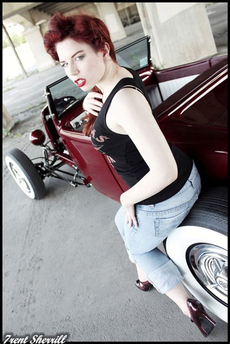 Hot Rod Pinup Girl And Fetish Model Ludella Hahn Interview MyRideisMe Com
