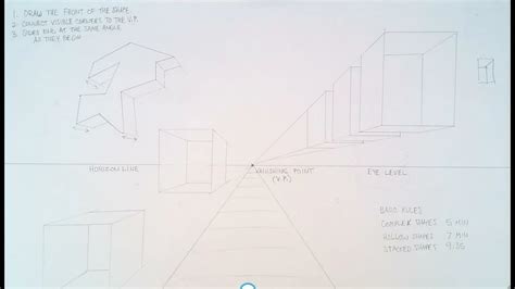 1 Point Perspective Youtube