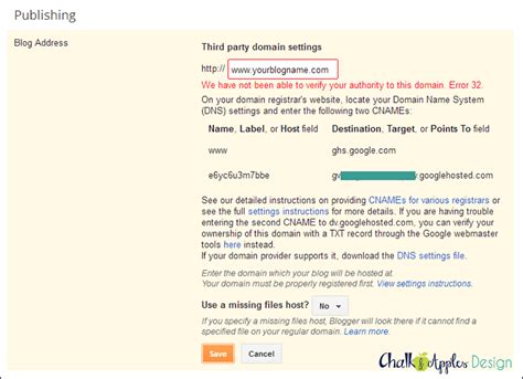 Setting Up Your Custom Domain For Blogger With Godaddy Kristen Doyle