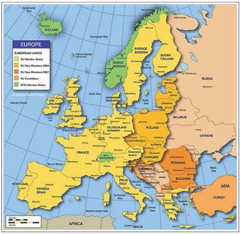 Batas Wilayah Benua Eropa - Senang Belajar