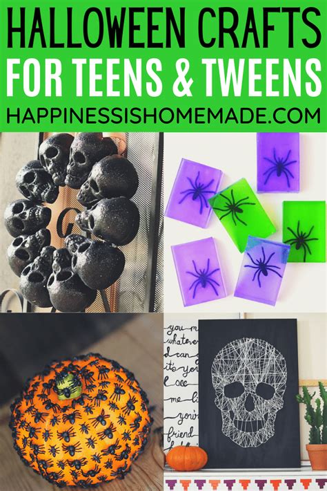 Easy Halloween Crafts For Teens Happiness Is Homemade