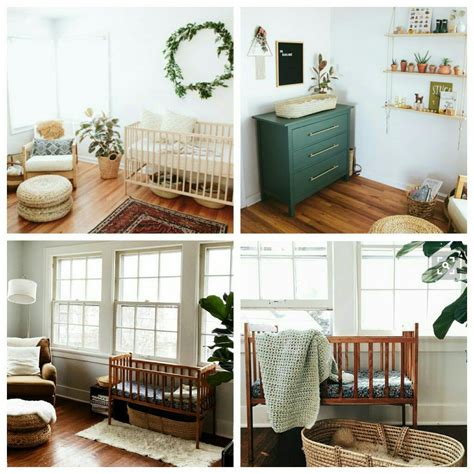 Natural Neutral Themed Nursery Baby Room Decor Nursery Layout