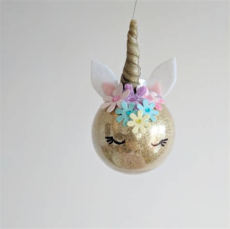 Diy Unicorn Ornaments Kiki Khosla