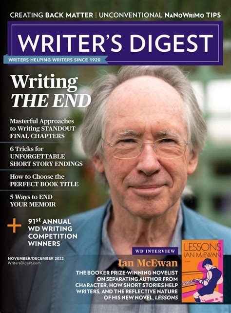 Writers Digest Magazine Subscription Discount Write Better Get