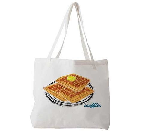 Waffles Tote Bag Tote Bags Tote Bag