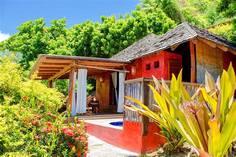 Romantic Caribbean Resorts Laluna Boutique Beach Hotel Cottages