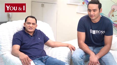 Fathers Day Special Cover Shoot With Mohammed Azharuddin And Mohammed