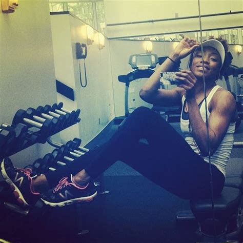 Alicia Fox From Divas Hit The Gym E News