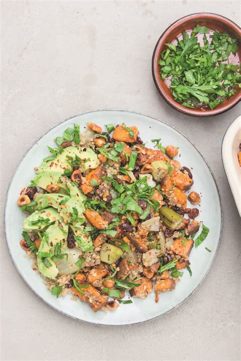 Grain salads are just as easy, just as healthy, and more filling. Sweet Potato And Raisin Salad - NewFashion