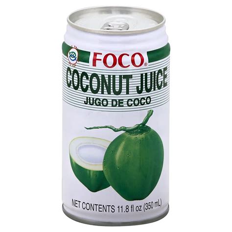 Foco Coconut Juice Jugo De Coco Shop Coconut Water At H E B