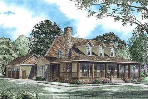 This Is An Artists Rendering Of These Country House Plans