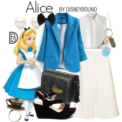 Alice By Leslieakay On Polyvore Featuring Chicwish Disney Tiffany