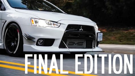 The lancer evolution x final edition was previewed by a concept at the 2014 tokyo auto salon. 565whp Final Edition Evo X - YouTube