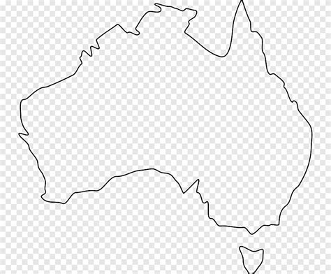 Australian Blank Political Map