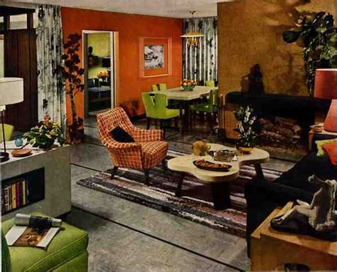 50s Design 1952 Living Dining Room With Great Details Retro Renovation