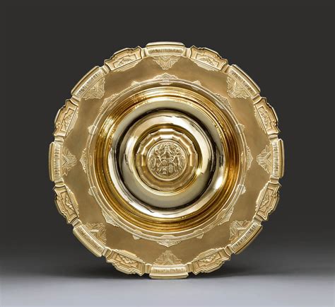 The trophy awarded to the winner of the women's singles competition at media in category venus rosewater dish. Rosewater Dish - The Goldsmiths' Company