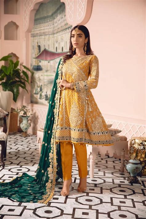 See more ideas about pakistani wedding dresses, pakistani wedding, pakistani bridal. Pakistani Wedding Dress Maryum n Maria Chiffon Collection ...