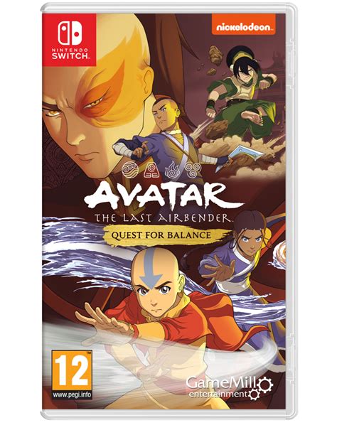 Avatar The Last Airbender Quest For Balance Nintendo Switch Just For