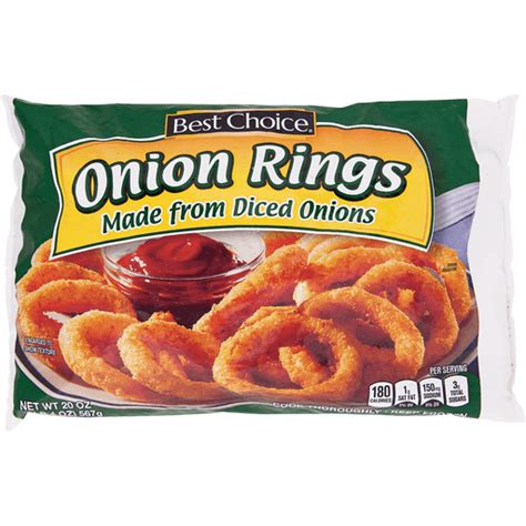 Best Choice Onion Rings Vegetables Priceless Foods