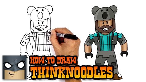 How To Draw A Cool Roblox Character How Free Robux