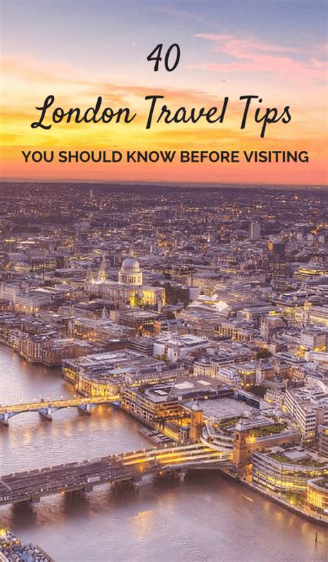40 Quick London Travel Tips You Must Know Before Visiting In 2017
