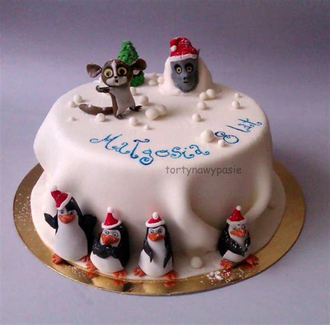 torty na wypasie gdynia tort pingwiny z madagaskaru