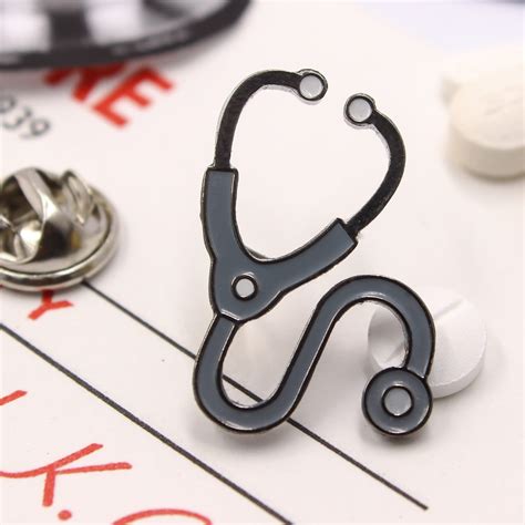 The Stethoscope Lapel Pin For All The Doctor Lovers Doctor Lapel Pin