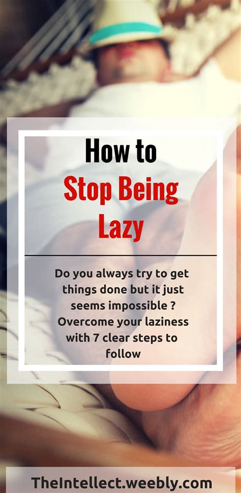 How To Stop Being Lazy Stop Being Lazy Be Good To Me How Are You